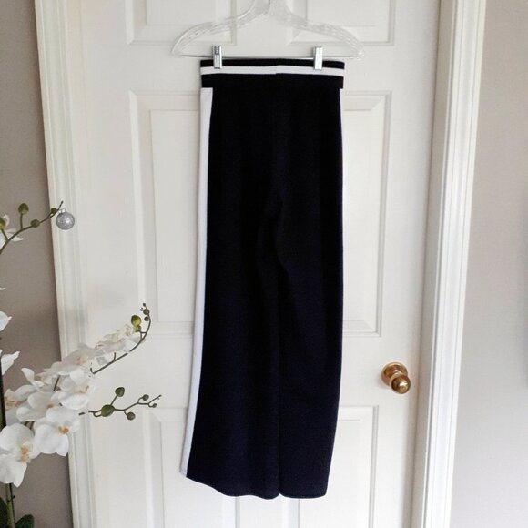 EUC Kendall + Kylie black white high waist wide leg trackpants - Picture 9 of 9